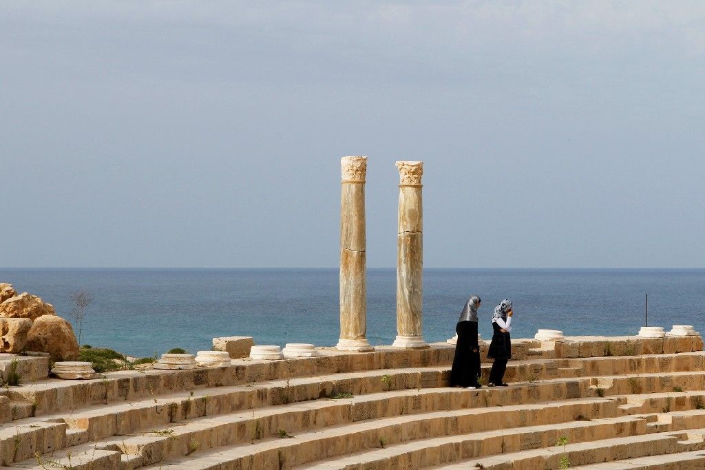 Libye: Leptis Magna - starověké středomořské město