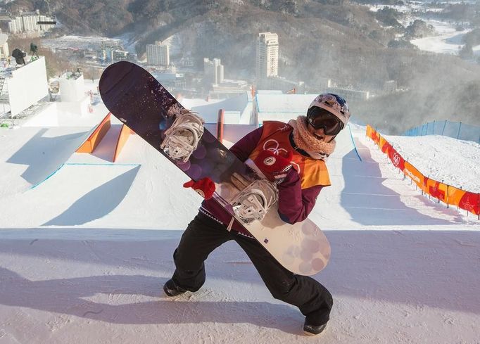 Šárka Pančochová po slopestylu na ZOH 2018