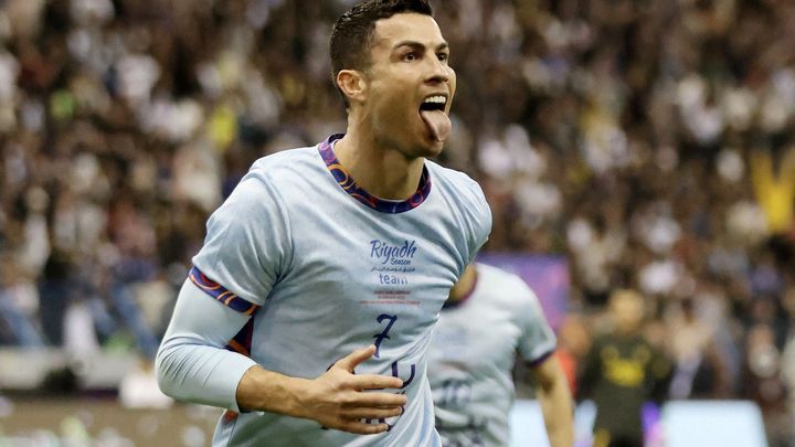 Ronaldova skvostná premiéra v Saúdské Arábii. Při debutu dal PSG hned dva góly; Zdroj foto: Reuters
