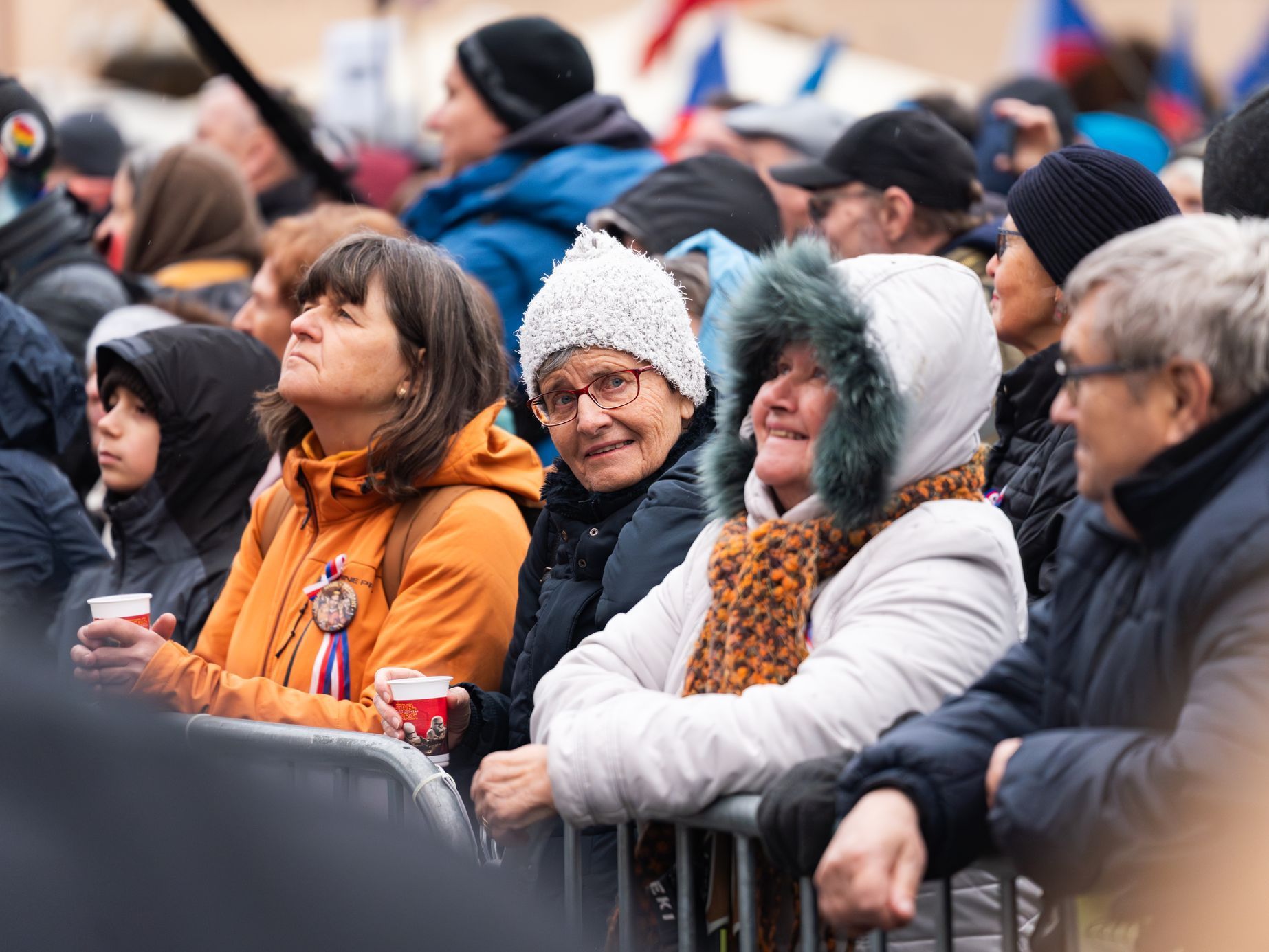 Národní třída, Staroměstské náměstí, 17. listopad, výročí, státní svátek, svíčky