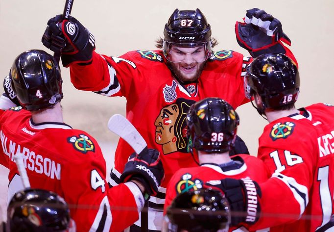 5. finále Stanley Cupu 2013: Frolík slaví