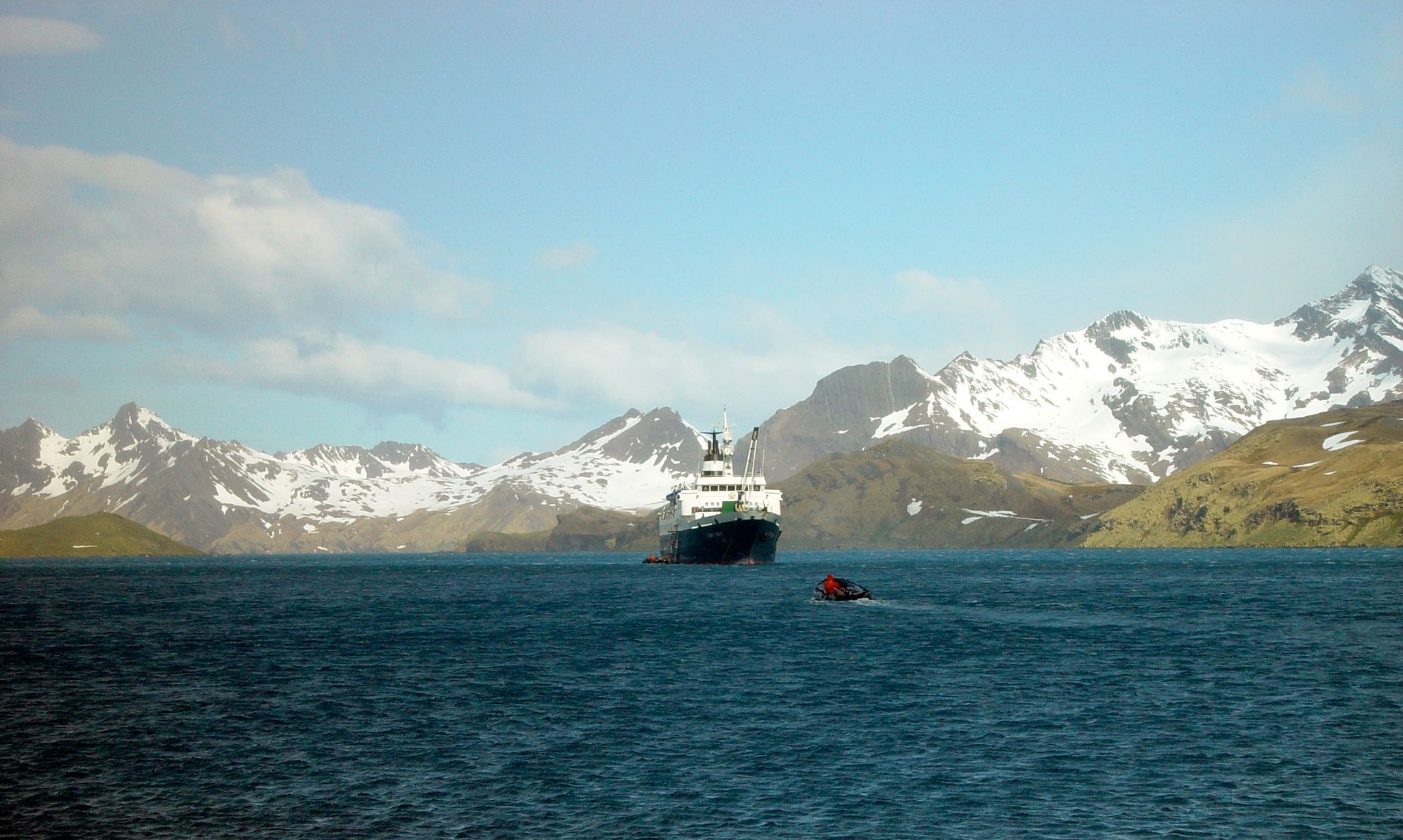 Záliv Stromness Bay, Jižní Georgie