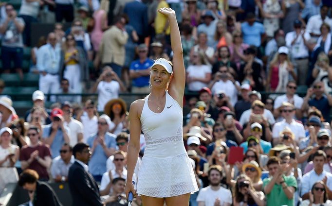 Maria Šarapovová na Wimbledonu