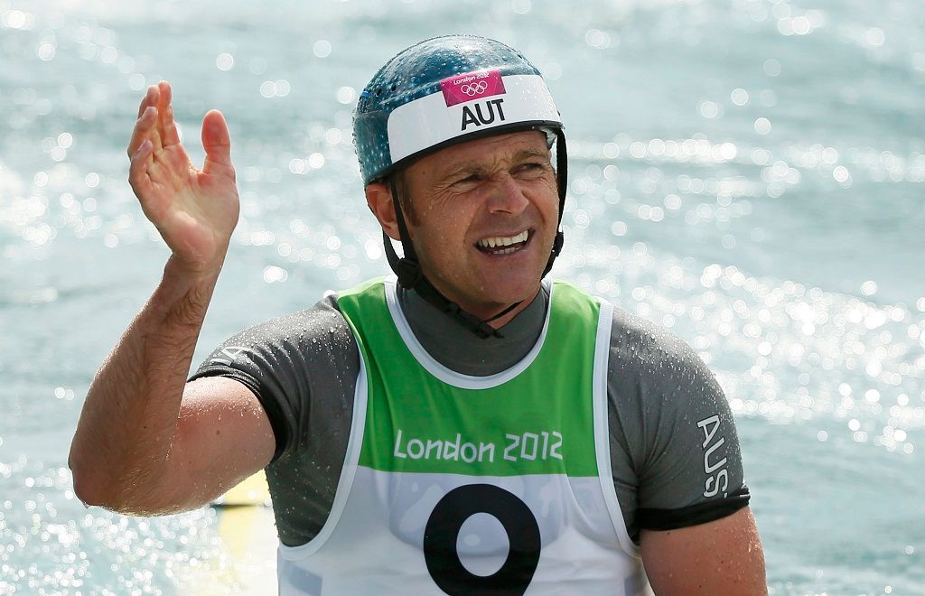 Rakušan Helmut Oblinger, finále kajakářů na olympiádě v Londýně 2012