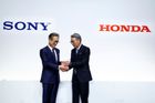 Honda a Sony budou společně vyrábět elektromobily, první má přijet v roce 2025