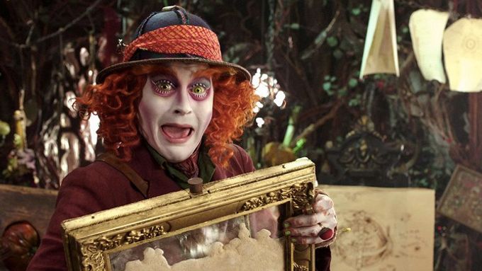 Johnny Depp ve filmu Alenka v říši divů: Za zrcadlem