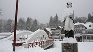 Svatý Jane Nepomucký. Ochraňuj Špindlerův Mlýn