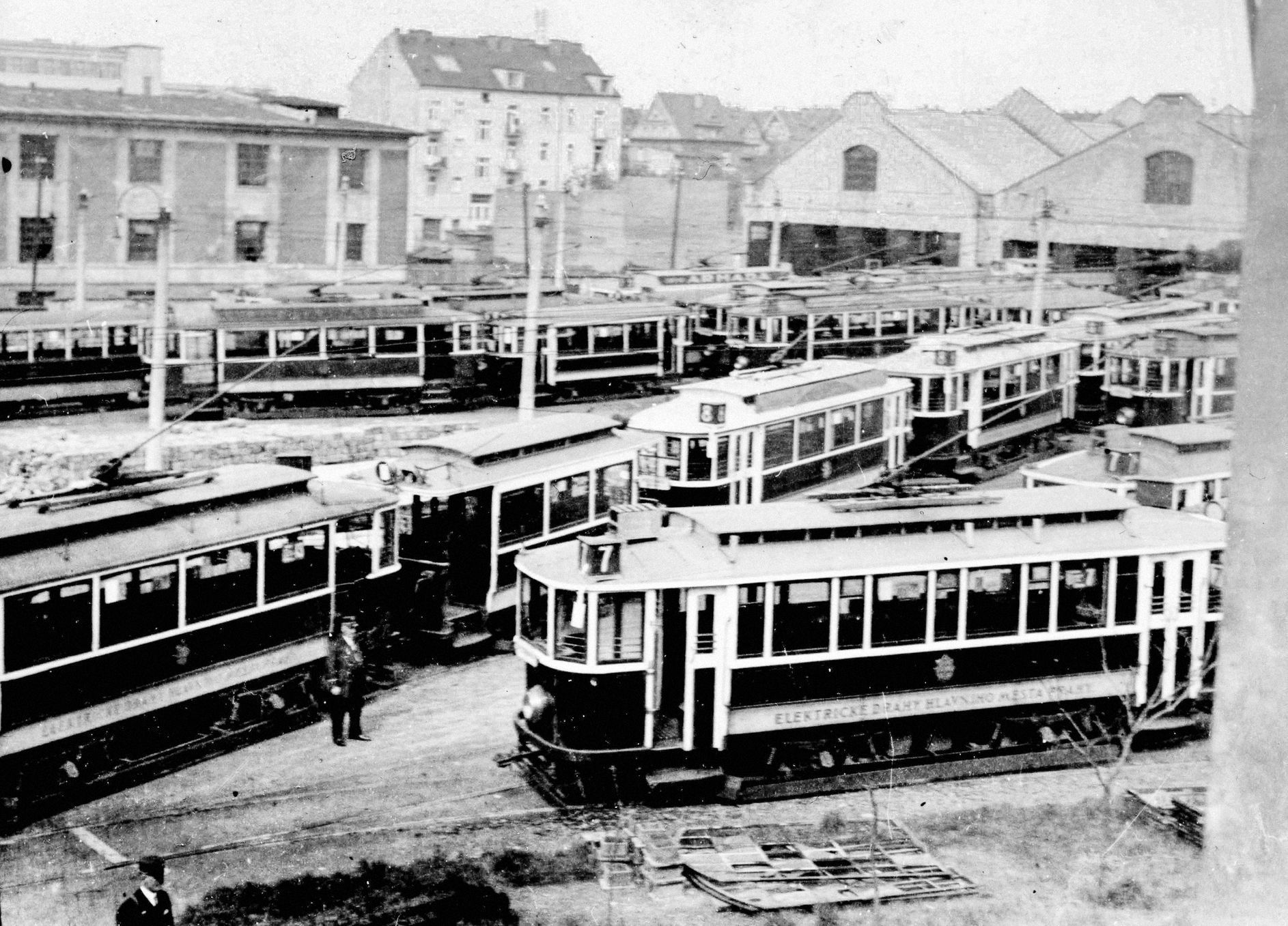 Žižkovská vozovna, historie, Praha 3, výročí, DPP, doprava