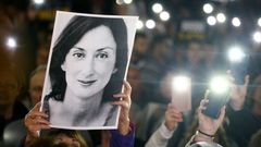 Protesty, úmrtí maltské novinářky Daphne Caruanaové Galiziaové