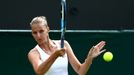 Karolína Plíšková v prvním kole Wimbledonu 2019