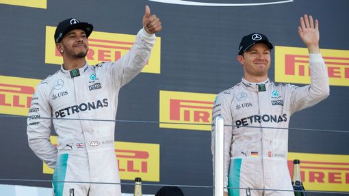 F1 2016, VC Ruska: Lewis Hamilton a Nico Rosberg, Mercedes