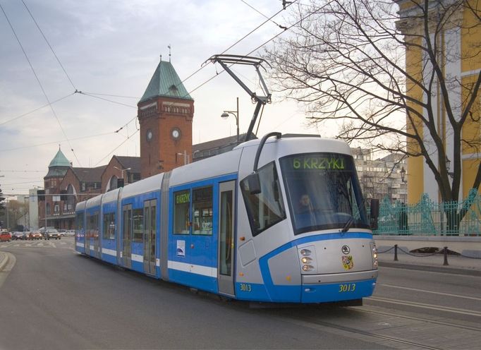 Tramvaj Škoda 16T, Wroclaw