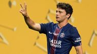 Joao Neves slaví gól v osmifinále MS klubů PSG - Inter Miami