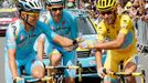 Vincenzo Nibali na poslední etapě Tour de France 2014