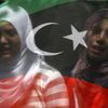 Protest proti Kaddáfímu před libyjskou ambasádou v Ankaře