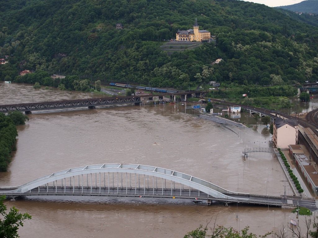 Povodeň červen 2013 - Ústí nad Labem