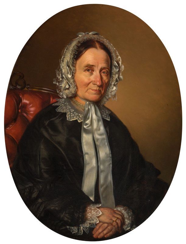 Josef Mánes: Podobizna Anny Náprstkové