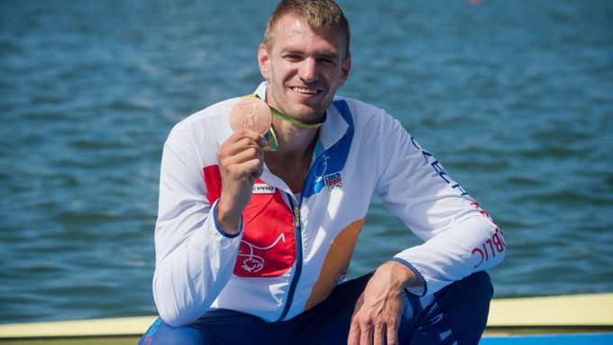 Ondřej Synek s olympijskou medailí