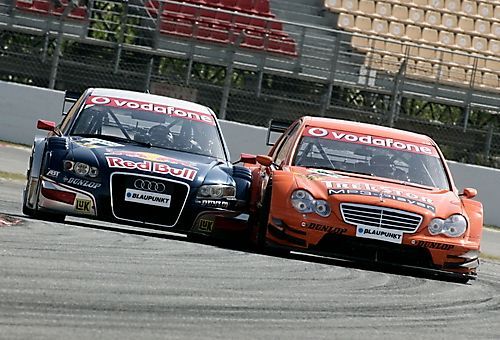 Mattias Ekström, Audi a Daniel la Rosa, Mercedes