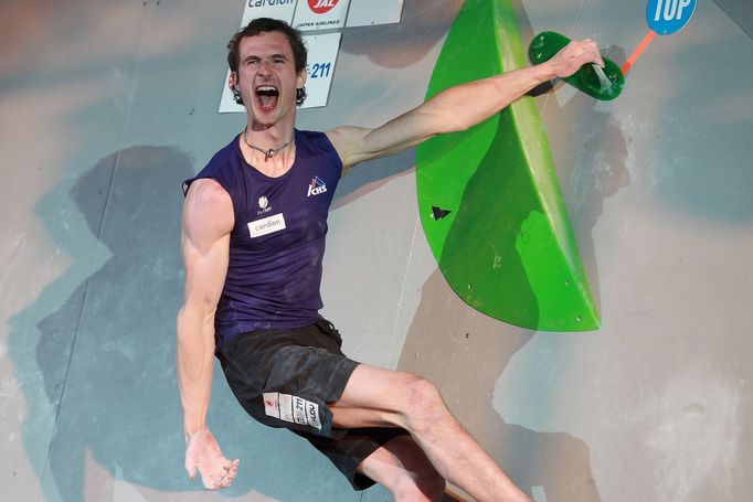 Světový pohár v boulderingu v Praze 2023 (Adam Ondra)