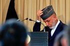Afghánský prezident v televizi téměř vyhlásil válku USA