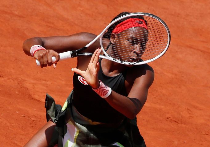 tenis, čtvrtfinále French Open, Cori Gauffová