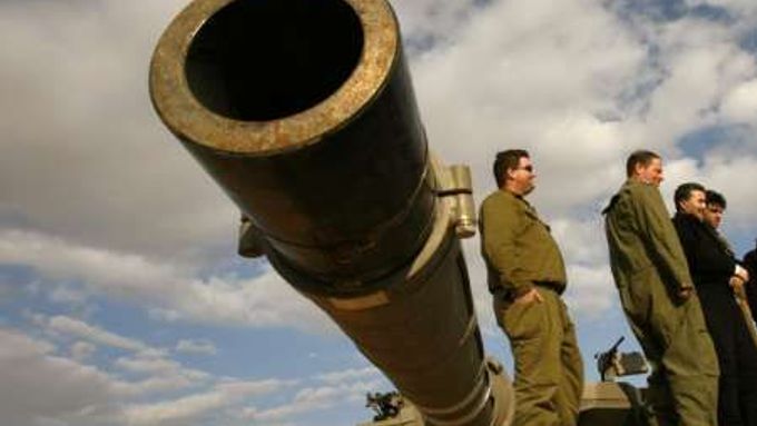 Hlaveň izraelského tanku