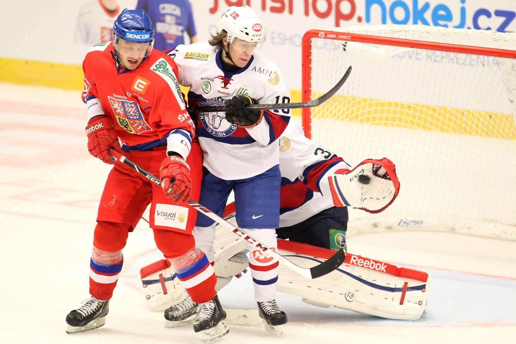 Tomáš Zohorna v přátelském utkání s Norskem (2014)
