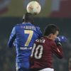 Fotbal, Evropská liga Sparta - Chelsea: David Lafata - Ramires