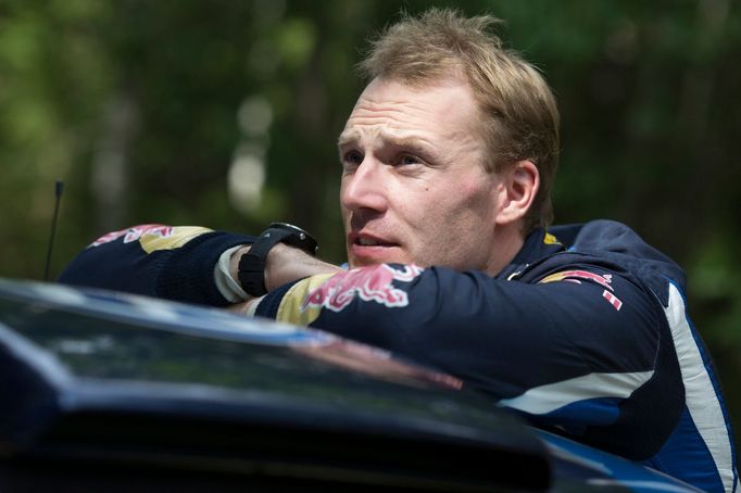 Finská rallye 2015: Jari-Matti Latvala.