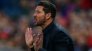 Atletico Madrid coach Diego Simeone