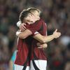 fotbal, Liga mistrů 2024/2025, 4. předkolo, Sparta - Malmö, Filip Panák, Martin Vitík, radost