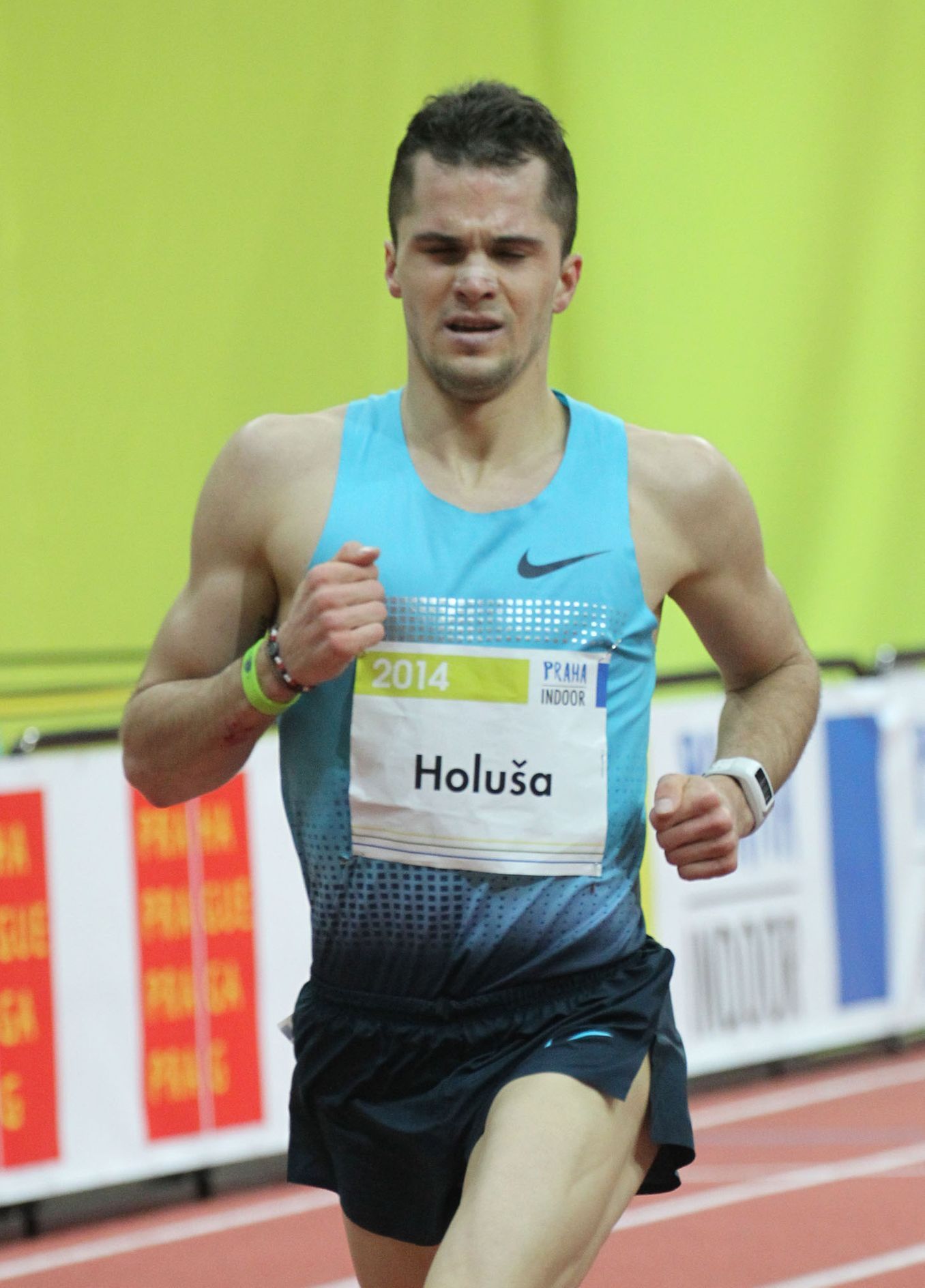 Praha Indoor 2014: Jakub Holuša (3000 m)