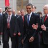 Obama v Praze - na hradě
