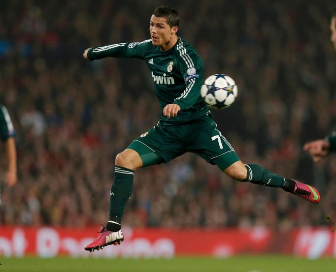 Fotbal, Liga mistrů: Manchester United - Real Madrid: Cristiano Ronaldo