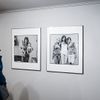 Snímky z vernisáže výstavy Jiřího Hankeho nazvané Otisky generace v pražské Leica Gallery.
