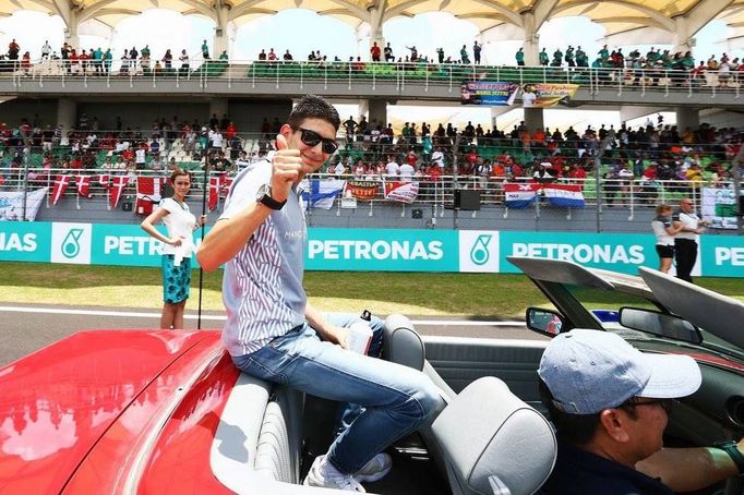 F1, 2017: Esteban Ocon, Manor