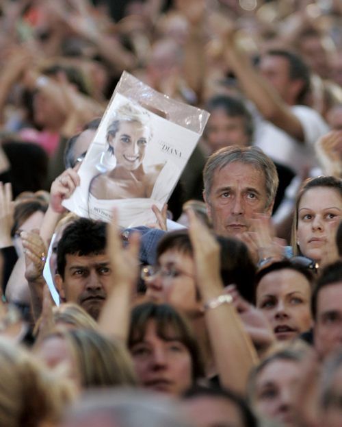 Koncert pro Dianu: publikum