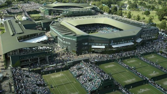 Tenisový areál ve Wimbledonu