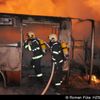 V Praze shořel autobus MHD