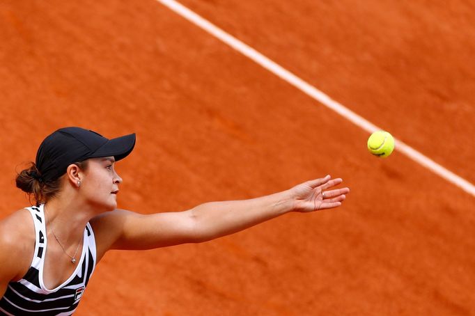 Ashleigh Bartyová ve finále French Open 2019