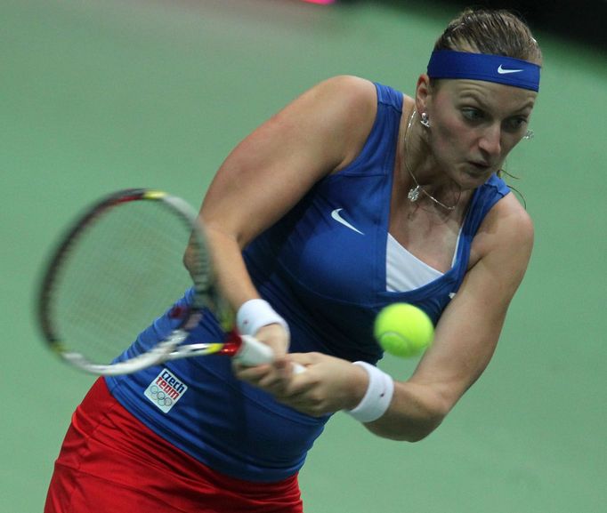 Fed Cup, Česko - Austrálie: Petra Kvitová