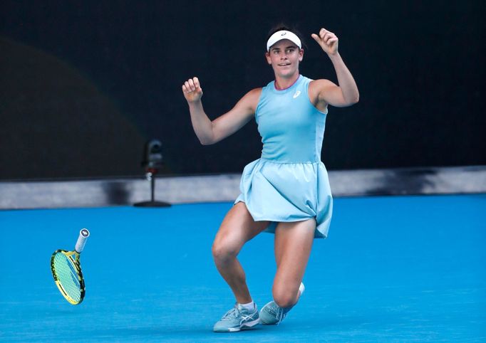 Australian Open 2021, semifinále (Jennifer Bradyová)