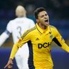 Fotbalista Metalistu Charkov Cleiton Xavier slaví gól v utkání proti v Evropské lize 2012/13.