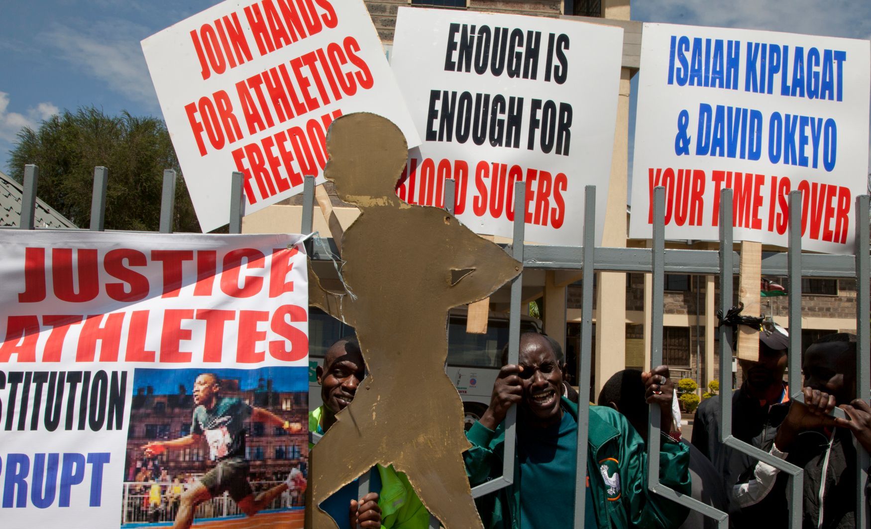 Protesty atletů Keni