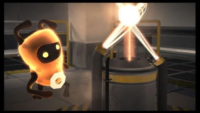 Záběr z počítačové hry Warp, která se původně objevila na konzolích.