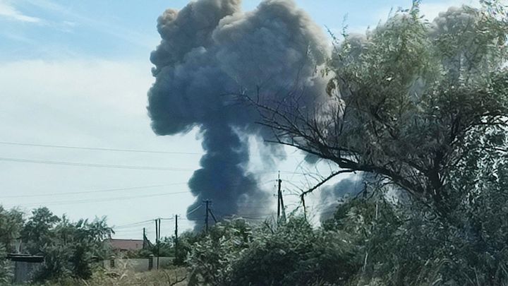 Ukrajina zřejmě použila na Krymu upravené protilodní střely. Ruská obrana selhala; Zdroj foto: Reuters