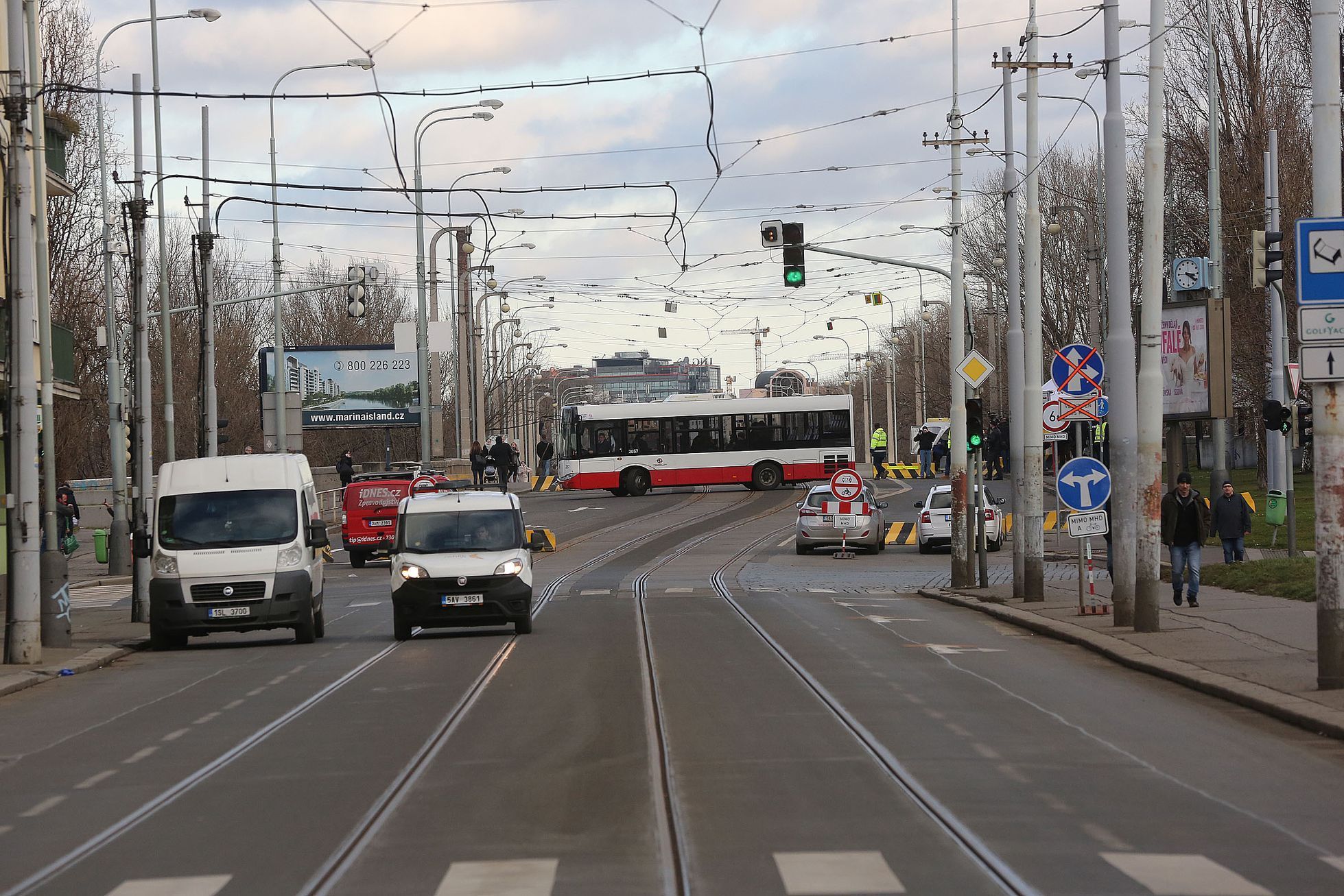 Rikši na Libeňském mostě