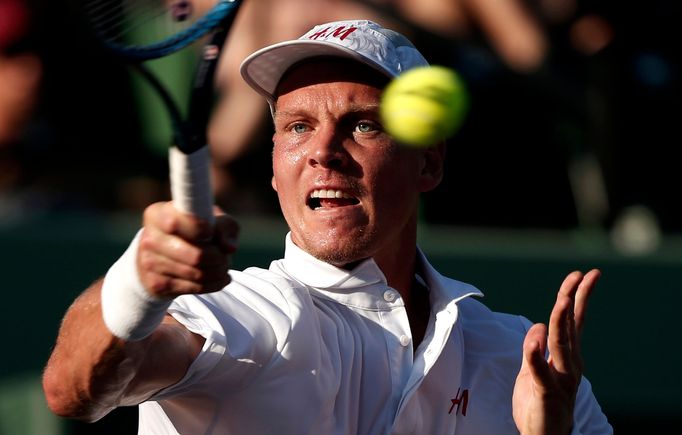 Tenista Tomáš Berdych na turnaji Masters v Miami