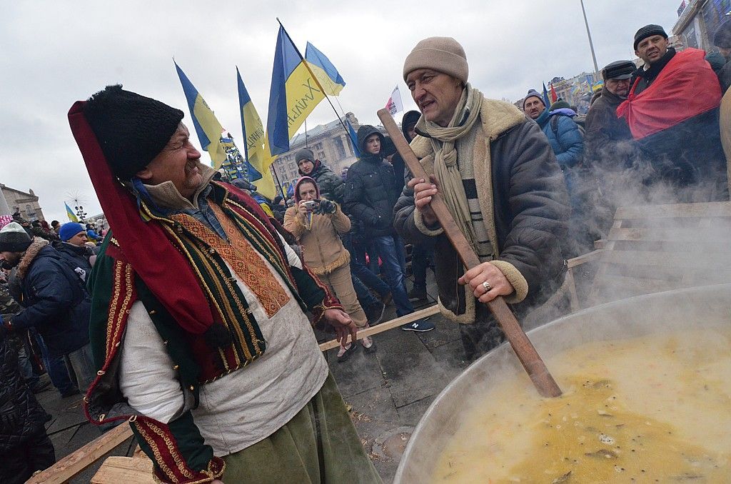 Demonstrace v Kyjevě